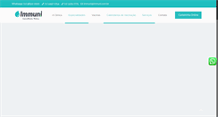 Desktop Screenshot of immuni.com.br