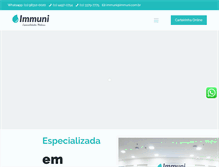 Tablet Screenshot of immuni.com.br